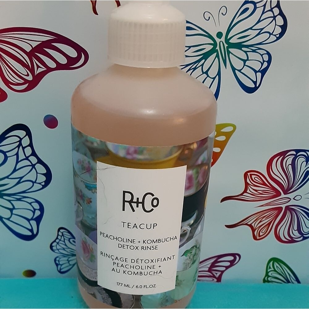 NEW R + Co TEACUP Peacholine Detox Rinse